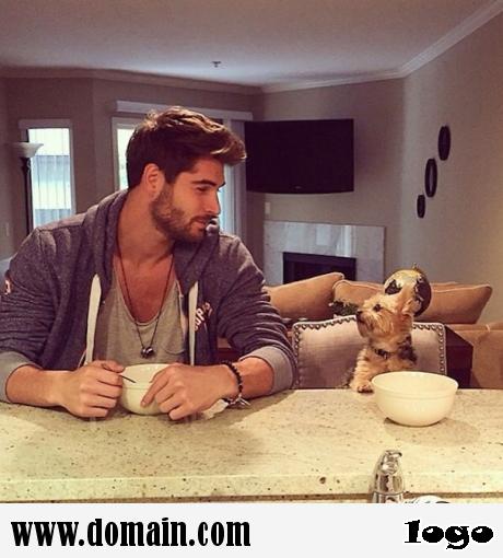 Handsome Guys With Dog!