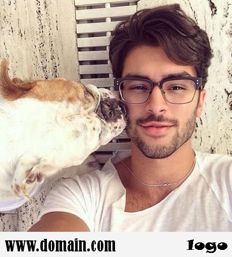 Handsome Guys With Dog!